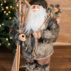 Santa with Ski & Gift Bag
