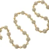 Gold glitter ball garland