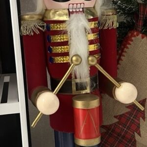 Red and Blue Nutcracker