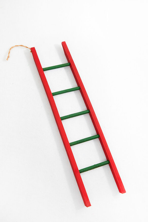 Red/Green Ladder ornament