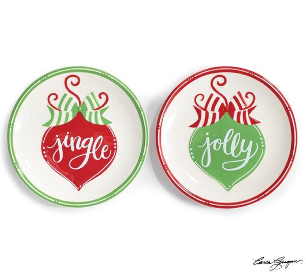 JINGLE BELL JOY ORNAMENT DESIGN PLATE