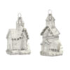 5" SILVER CHURCH ORNAMENT