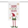 GNOME FOR THE HOLIDAYS TEA TOWEL
