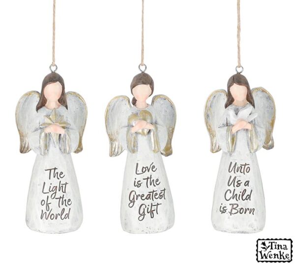 HOLIEST NIGHT ANGEL ORNAMENT ASSORTMENT