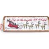 UP ON THE HOUSETOP SLEIGH TRAY