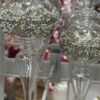 g" CLEAR GOLD GLITT FINIAL ORN
GLASS 2ASST