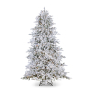 RAZ Flocked Silverado Fir Tree | 7.5Ft