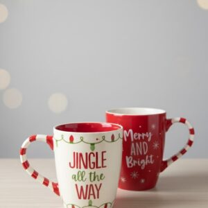 MUG CHRISTMAS MESSAGE (Set of 2)