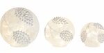 LED Pine Cone Globes w/6