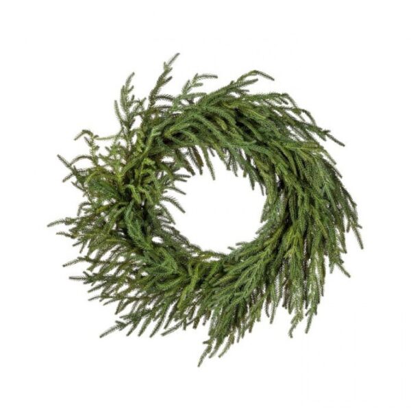 24" JUST CUT NORFOLK PINE WREATH