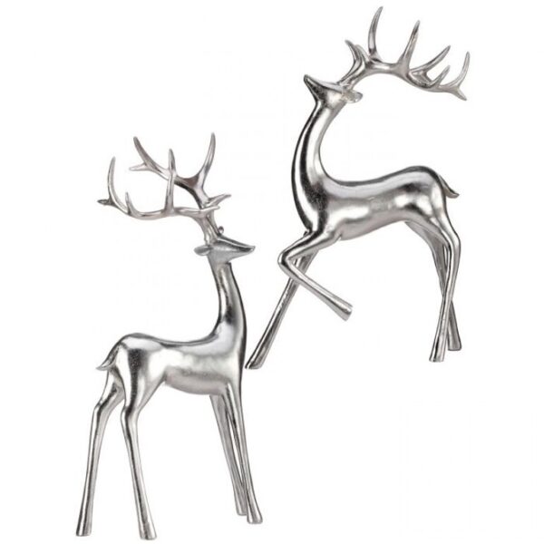 17" RESIN SLEEK MODERN DEER 2AST