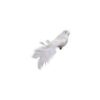 8" Clip-On White Bird Ornament