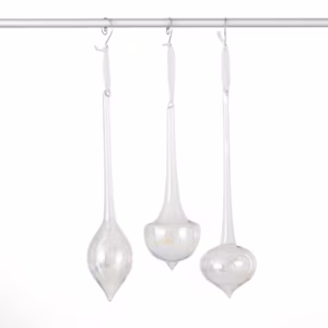 LONG FINIAL ORNAMENT Set/3