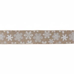Snowflake Ribbon (4" x 5Yds)