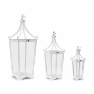 White Lanterns (Set of 3)