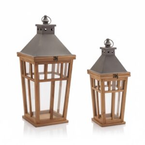 Melrose Wooden Lantern