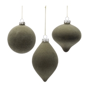 Melrose Green Ball Ornaments