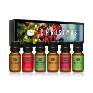 p&j christmas set of 6 fragrance oils 10ml