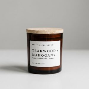 teakwood and mahogany