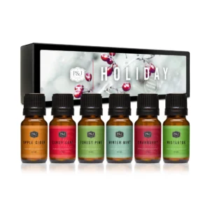 p&j holiday set of 6 fragrance oils 10ml