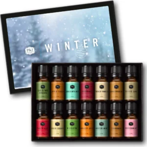 p&j winter set of 14 fragrance oils 10ml
